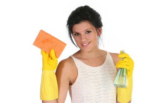 Patio cleaning service for a residential outdoor space in SW12