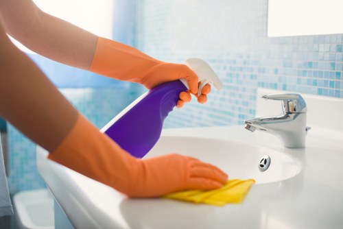 Manager resolving a carpet cleaning complaint professionally