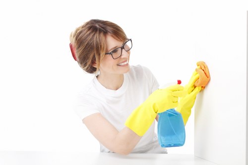 Professional cleaning of a refurbished SW12 property