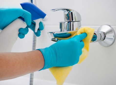Gutter cleaning service for shops and commercial properties in SW12
