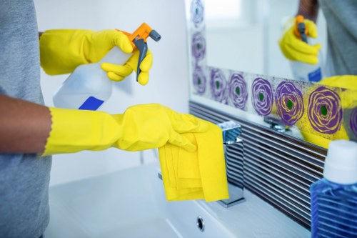 Safe handling of carpet cleaning chemicals and equipment