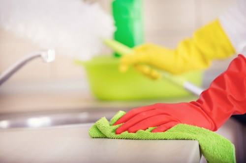 Detailed cleaning service for a property move in in SW12